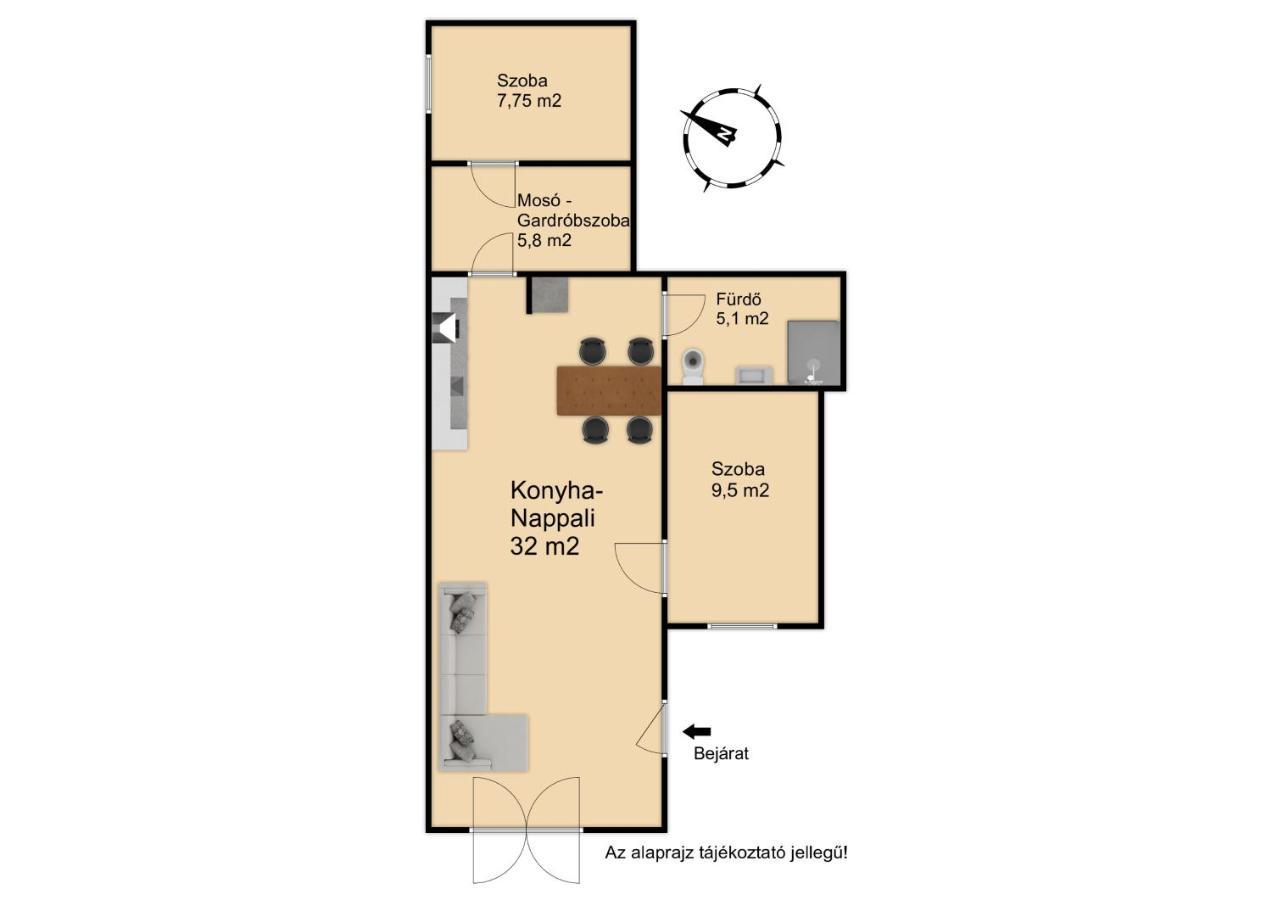 Deli Terasz A Apartman Free Parking, Self-Check-In Anytime Győr Kültér fotó